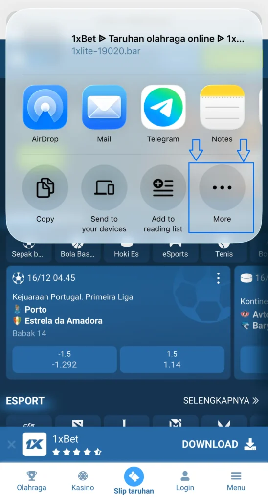 Add the website to the Home Screen Add the website to the Home Screen